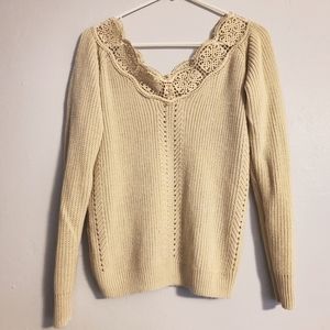 Off shoulder Sweatshirt